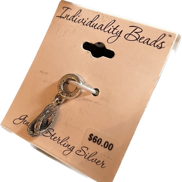 Flip Flop Charm Bracelet Charm - Picture 1 of 2